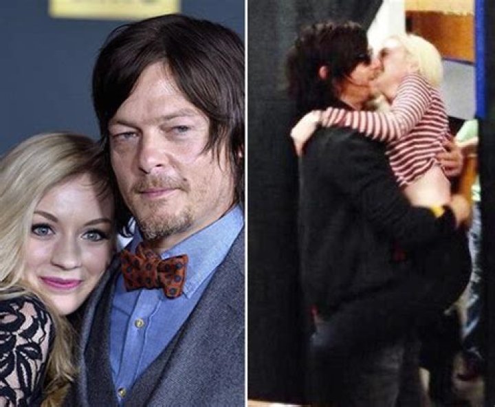Emily Kinney and Norman Reedus 'The Walking Dead' Fourth Season Premiere, Los Angeles, America - 03 Oct 2013