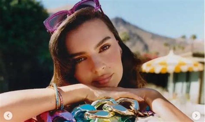 Emily Ratajkowski By the Pool