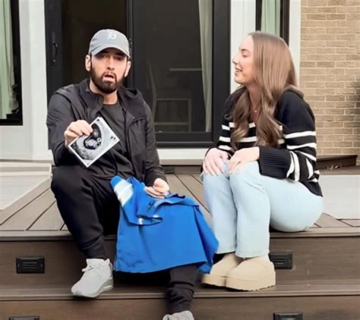 Eminem and Daughter Hailie Jade Attend the Detroit Lions Game – Hollywood Life