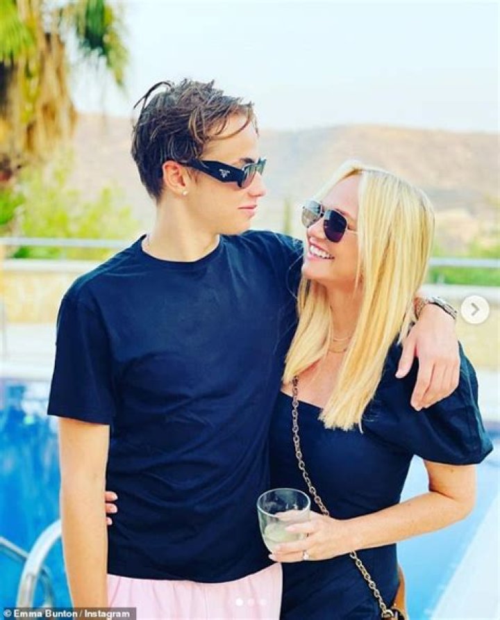 Emma Bunton & son Beau