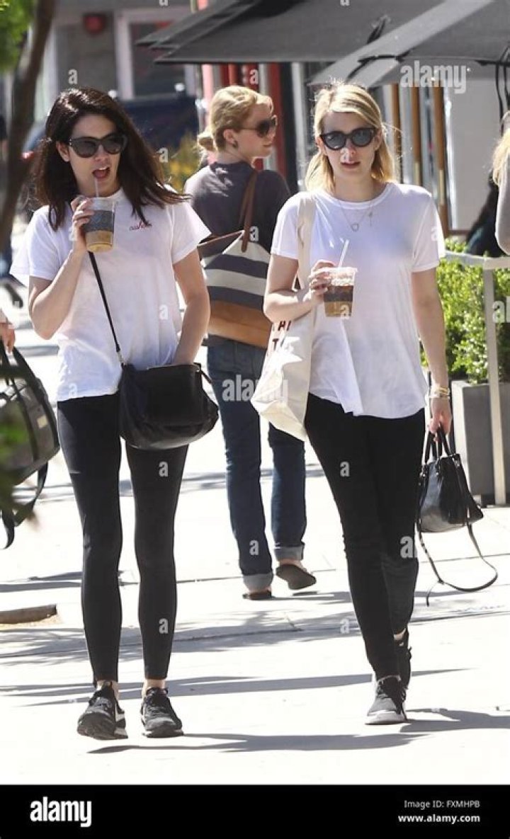 Emma Roberts picks up a gift from Spitfire Girl Giftshop in Los Feliz, California. Emma wore a animal print denim jacket, vintage denim jeans and quarter length boots. 03 Oct 2019 Pictured: Emma Roberts spotted buying gifts in Los Feliz, California. Photo credit: ROMA / MEGA TheMegaAgency.com +1 888 505 6342 (Mega Agency TagID: MEGA519614_001.jpg) [Photo via Mega Agency]