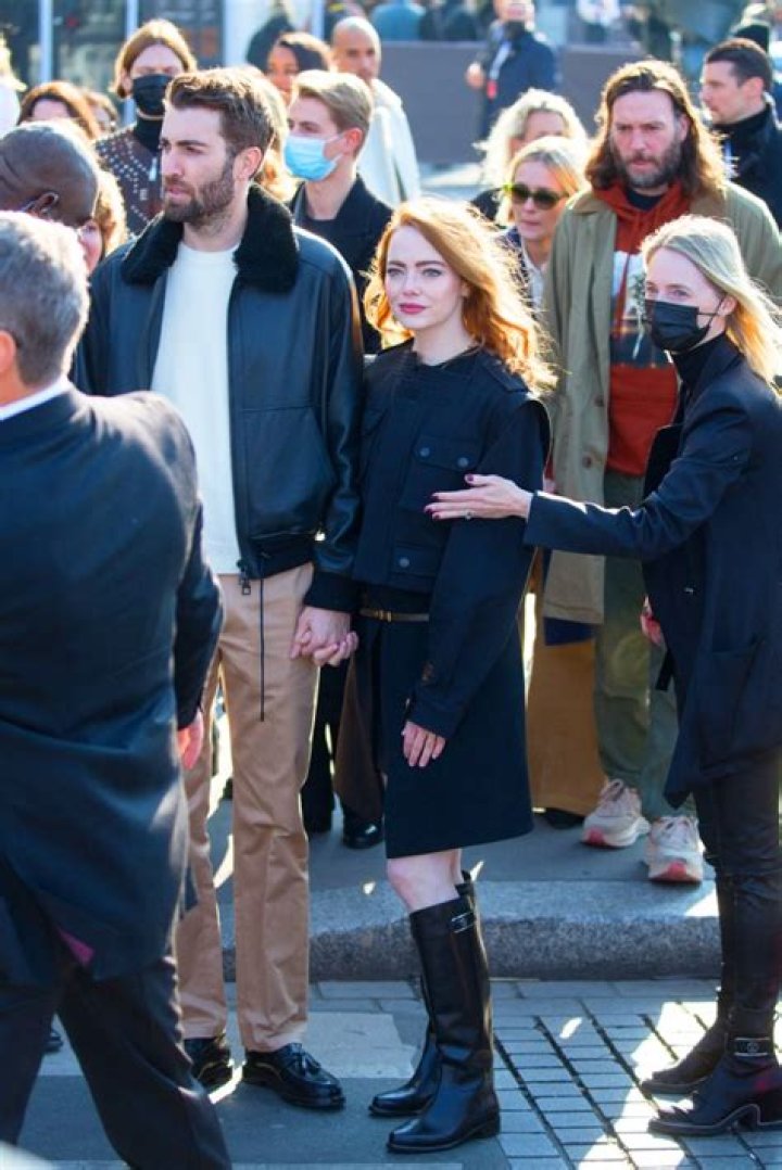 Emma Stone is smitten in love with fianc&eacute; Dave McCary