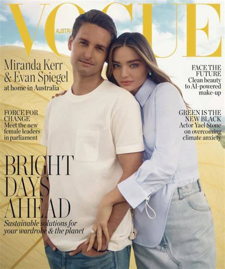 Evan Spiegel & Miranda Kerr