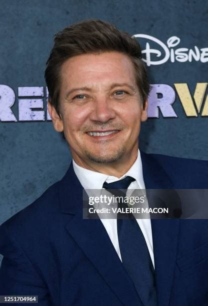 *EXCLUSIVE* Jeremy Renner arrives for Super Bowl LIV