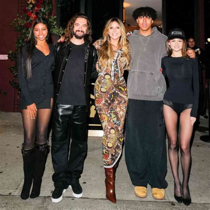 EXCLUSIVE: Leni Klum and her boyfriend Aris Rachevsky couldn't keep their hands off each other while showing a little PDA on a date in Hollywood, Saturday. The emerging supermodel pair held her boyfriend's hand while eating lunch together on the back of an old GMC retro pickup truck before doing a little shopping together at local flea market. 06 Feb 2021 Pictured: Leni Klum and Aris Rachevsky. Photo credit: MEGA TheMegaAgency.com +1 888 505 6342 (Mega Agency TagID: MEGA731734_018.jpg) [Photo via Mega Agency]