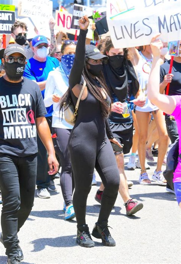 Faith Stowers Steps Out At Black Lives Matter Protest After ‘Vanderpump Rules’ Stars Stassi & Kristen Are Fired