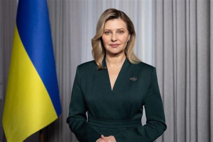 First Lady of Ukraine Olena Zelenska gives an address to members of the United States Congress on Capitol Hill in Washington, DC, on July 20, 2022.First Lady of Ukraine Olena Zelenska Addresses United States Congress, Washington, District of Columbia - 20 Jul 2022