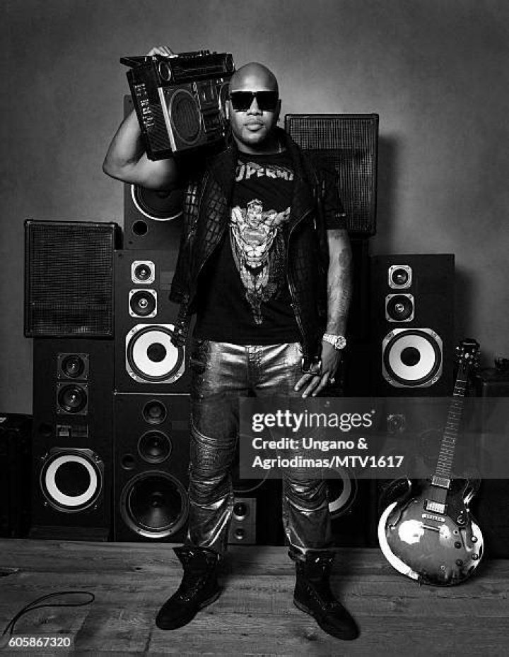 Flo Rida poses for a portrait during Hits Live at radio station Hits 97.3, Fort Lauderdale, Florida, USA - 07 Mar 2023 Flo Rida visits Hits Live at radio station Hits 97.3, Fort Lauderdale, Florida, USA - 07 Mar 2023