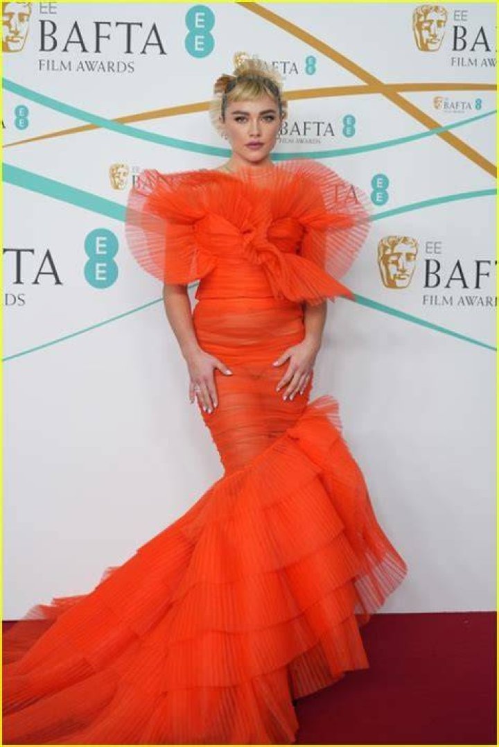 Florence Pugh At The BAFTAs