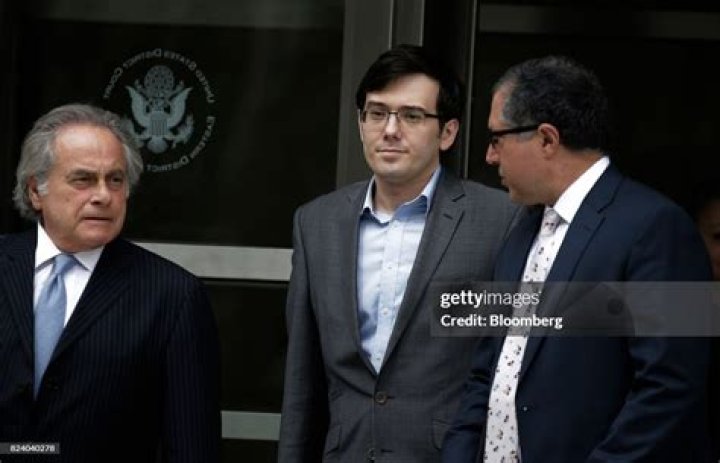 Former Turing Pharmaceuticals CEO Martin Shkreli is interviewed by host Maria Bartiromo during her "Mornings with Maria Bartiromo" program on the Fox Business Network, in New York, Tuesday, Feb. 2, 2016. (AP Photo/Richard Drew)