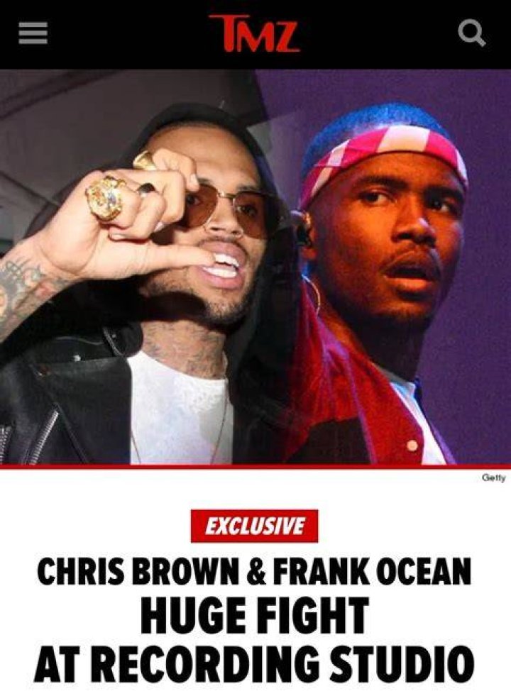 Frank Ocean Drake Chris Brown Feuds