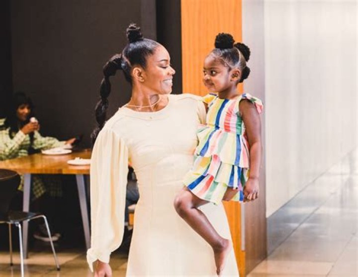 Gabrielle Union, 47, Stuns In Gorgeous Multi-Colored Dress While Dancing With Daughter Kaavia, 1