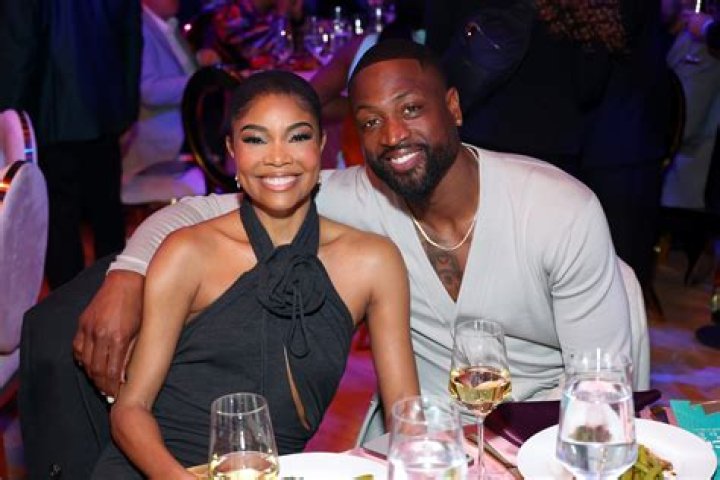 Gabrielle Union & Dwyade Wade At A Li-Ning Show