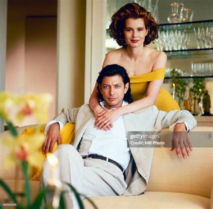 GEENA DAVIS AND JEFF GOLDBLUM Academy Awards, Los Angeles, America - 1989
