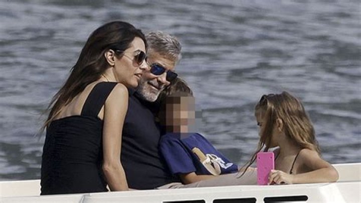 George Clooney, Wife, Amal, & Their Twins Enjoy Boat Ride: Photos – Hollywood Life