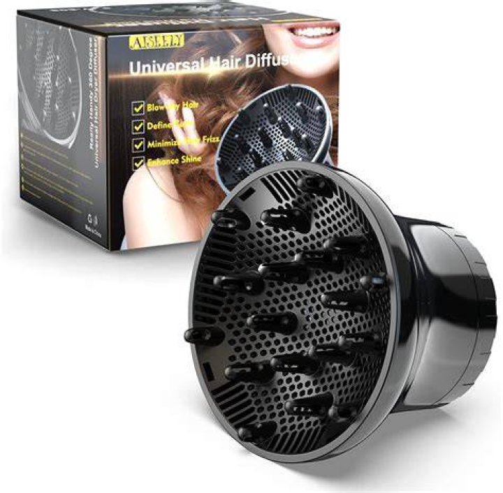 Get The Curls Of Your Dreams With This Universal Hair Diffuser That Has Over 2,000 Reviews & Is 36% Off