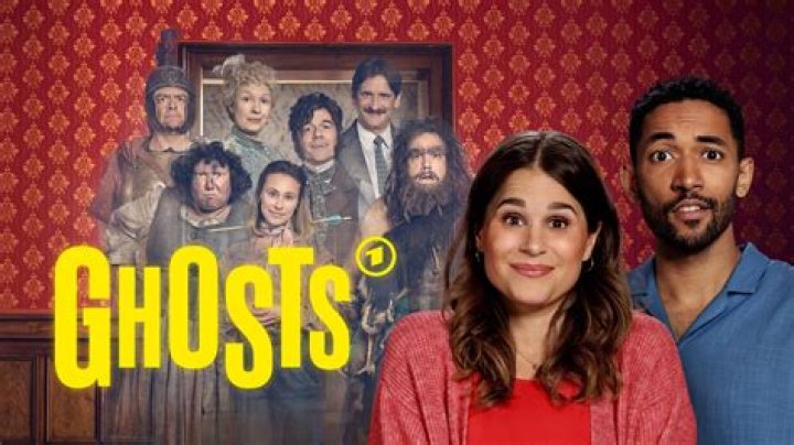 GHOSTS is a single-camera comedy about Samantha and Jay, a cheerful freelance journalist and up-and-coming chef from the city, respectively, who throw both caution and money to the wind when they decide to convert a huge rundown country estate they inherited into a bed & breakfast--only to find it's inhabited by the many spirits of deceased residents who now call it home. GHOSTS on the special one-hour series premiere of the new CBS Original comedy GHOSTS, Thursday, Oct. 7 (9:01-10:00 PM, ET/PT) on the CBS Television Network, and available to stream live and on demand on Paramount+. Pictured (L-R Front Row) Rose McIver as Samantha and Utkarsh Ambudkar Pictured (L-R Back Row ) Brandon Scott Jones as Isaac, Romn Zaragoza as Sasappis, Asher Grodman as Trevor, Sheila Carrasco as Flower, Rebecca Wisocky as Hetty, Hudson Thames as Crash, Richie Moriarty as Pete, Devan Chandler Long as Thorfinn and Danielle Pinnock as Alberta Photo: Cliff Lipson/CBS 2020 CBS Broadcasting, Inc. All Rights Reserved.