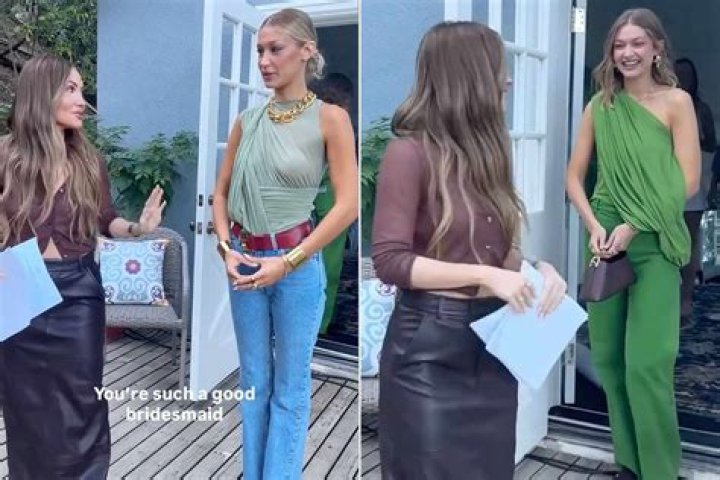 Gigi & Bella Hadid At Tommy X Zendaya Show