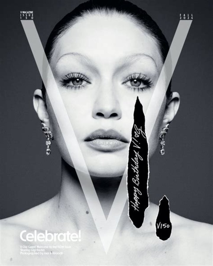 Gigi Hadid At A V Magazine Dinner