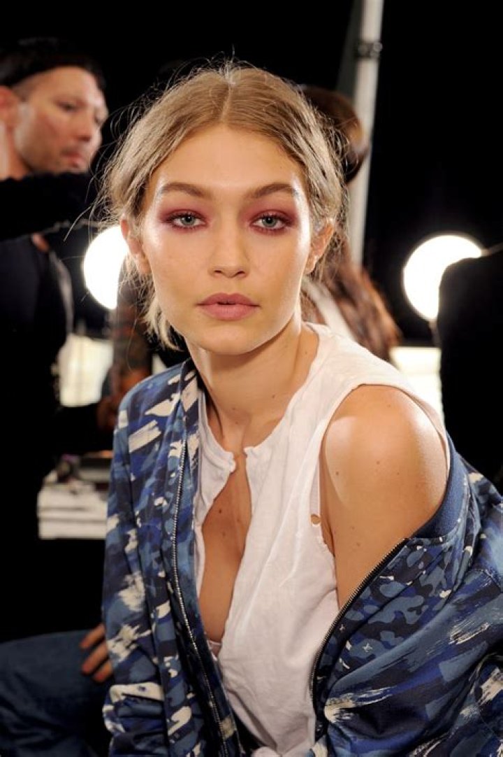 Gigi Hadid backstage Lanvin show, Backstage, Fall Winter 2019, Paris Fashion Week, France - 27 Feb 2019