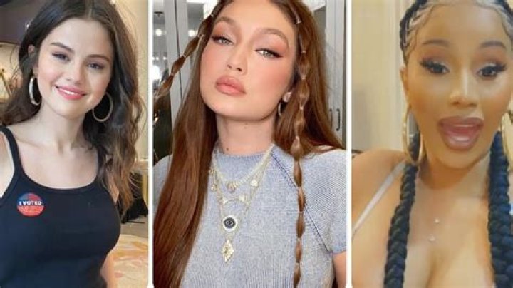 Gigi Hadid, Cardi B & 10 More Stars Wearing Two-Toned Suits For Fall — See Pics