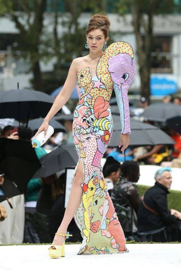 Gigi Hadid for Moschino