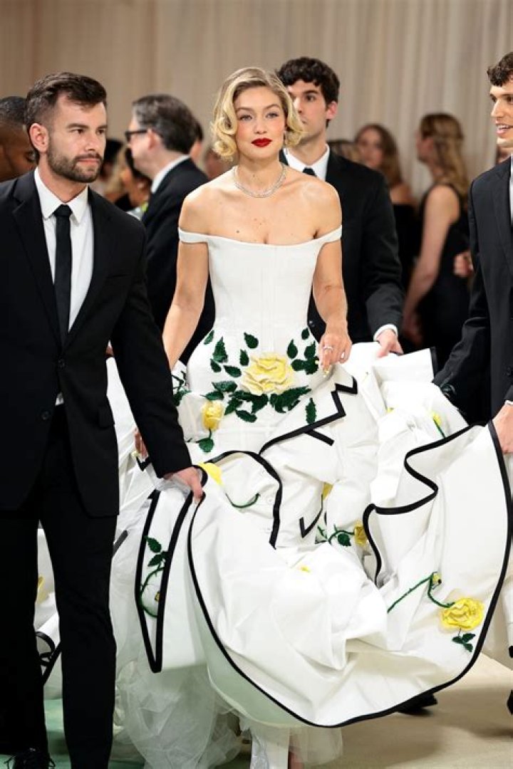 Gigi Hadid White Dress