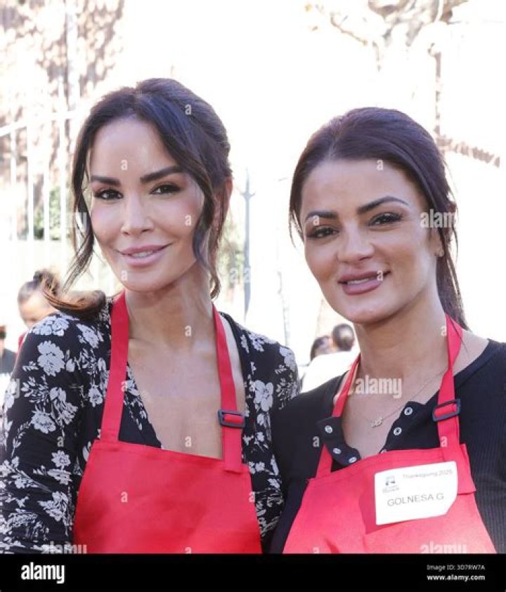 Golnesa Gharachedaghi Los Angeles Mission Christmas Celebration, Los Angeles, USA - 23 Dec 2019