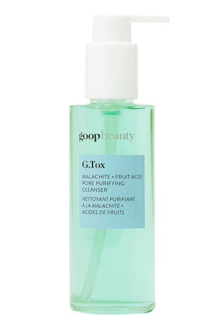 Goop G.Tox&nbsp;Malachite&nbsp;+ Fruit Acid Pore Purifying Cleanser, $48, Goop.com