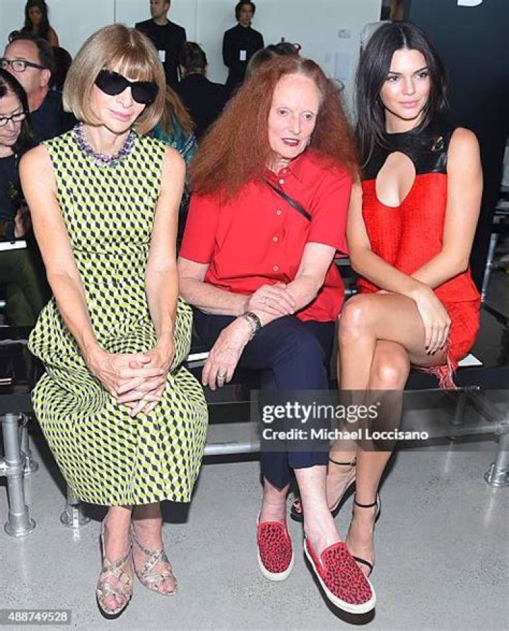 Grace Coddington & Kendall Jenner