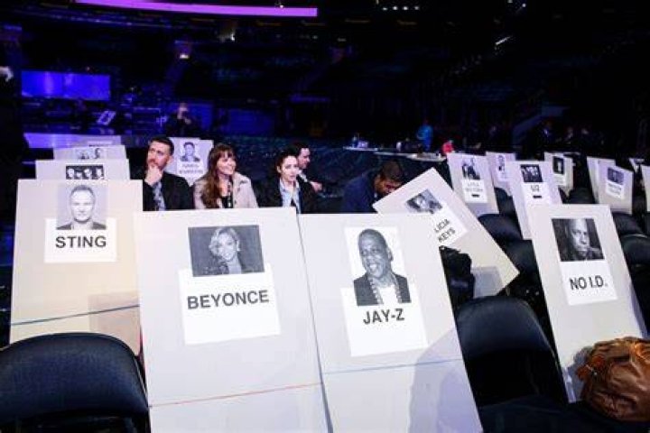 Grammy Awards Seating Cards 2018 — PHOTOS