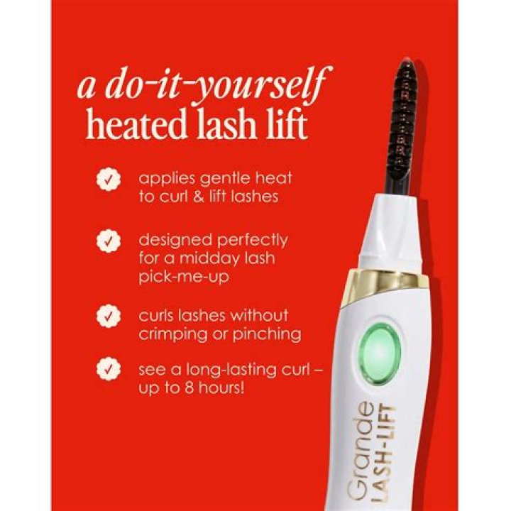 Grande Cosmetics GrandeLASH-LIFT Heated Lash Curler, $35, Macys