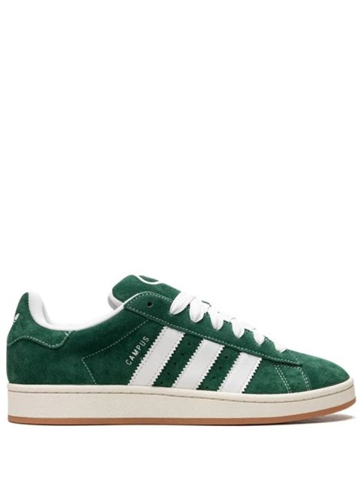 green sneakers