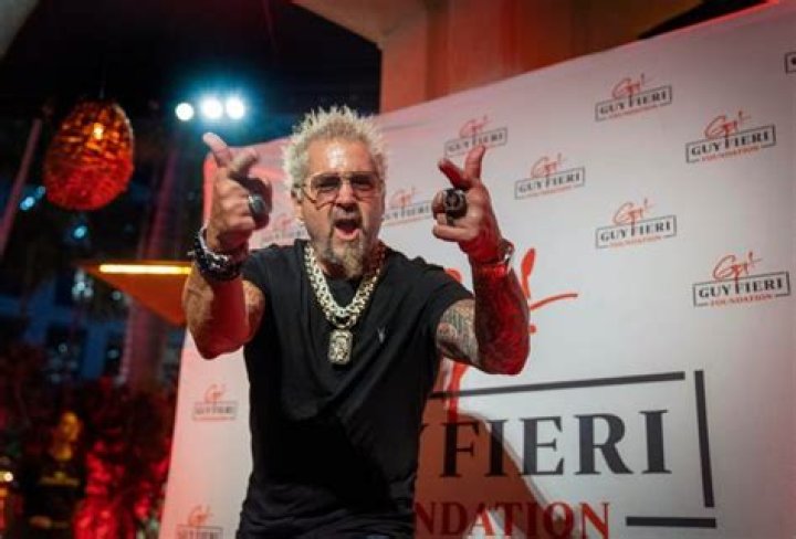 Guy Fieri poses on the Carnival Horizon to celebrate the U.S. arrival of Carnival Cruise Line's newest ship, Carnival Horizon, on in New York City Carnival Horizon Naming Celebration, New York, USA - 23 May 2018