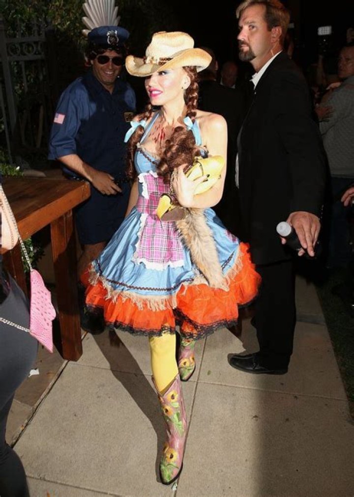 Gwen Stefani as a Cowgirl
