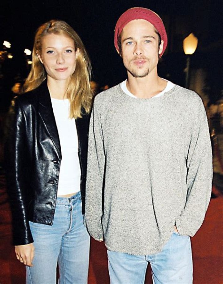 GWYNETH PALTROW AND BRAD PITT VARIOUS STARS IN LONDON, BRITAIN - 1995
