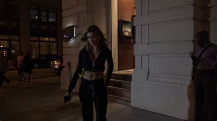 Hailey Baldwin Leaves Nobu