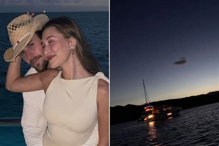 Hailey Baldwin Yachts In Italy