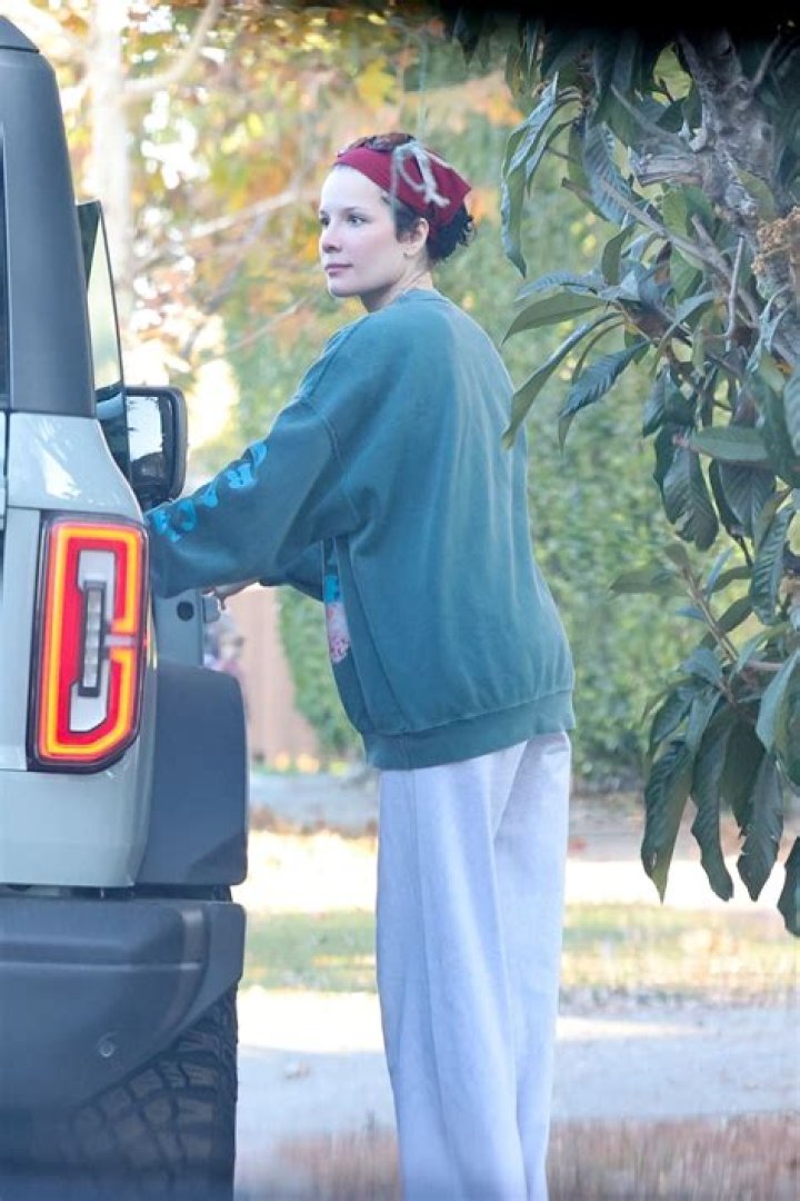 Halsey out in LA