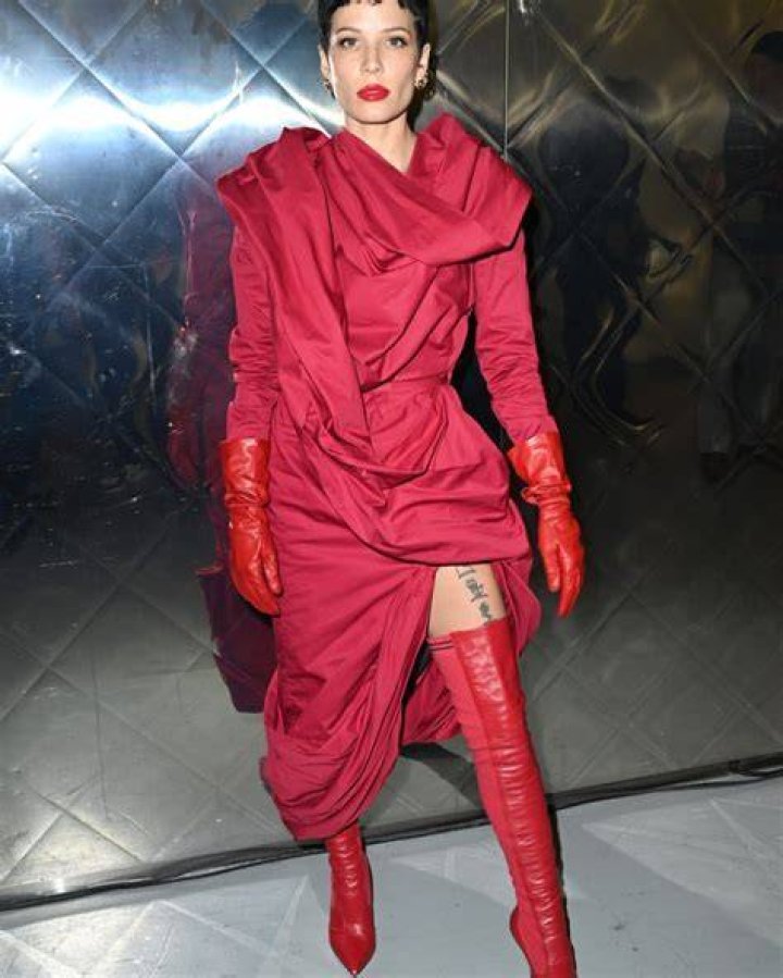 Halsey Vivienne Westwood show, Front Row, Spring Summer 2023, Paris Fashion Week, France - 01 Oct 2022