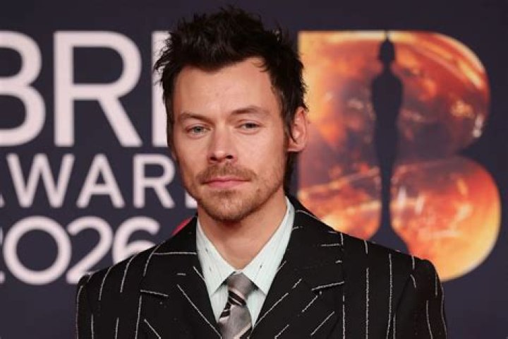 Harry Styles 40th Brit Awards, Arrivals, The O2 Arena, London, UK - 18 Feb 2020