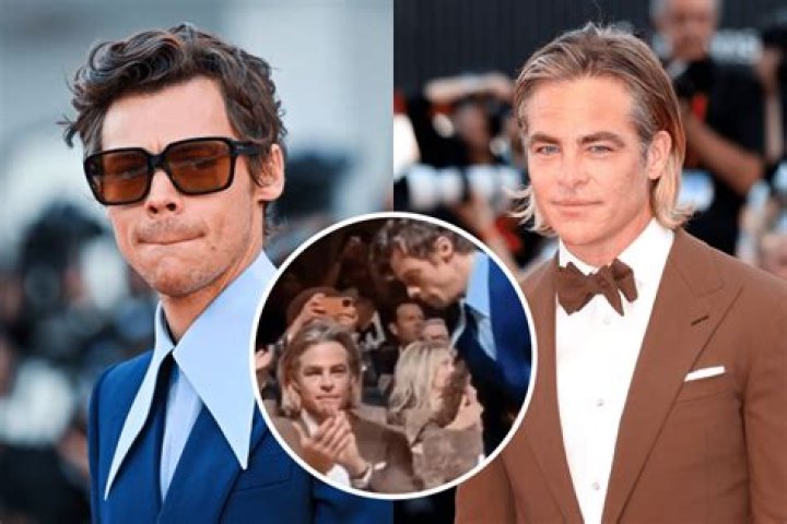 Harry Styles and Chris Pine