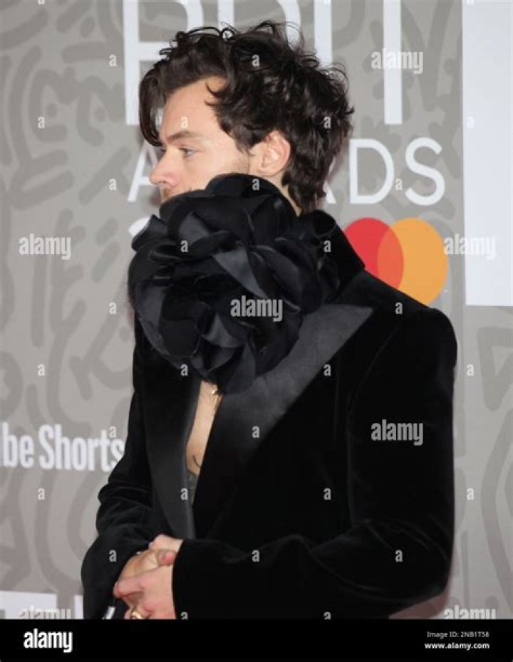 Harry Styles at the 43rd BRIT Awards