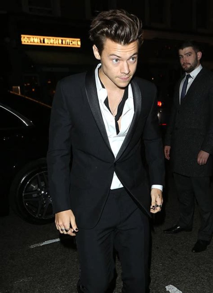 Harry Styles Black Nail Polish — Fans Freak Out After He Debuts New Look – Hollywood Life