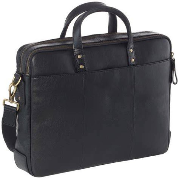 Haskell Double Zip Briefcase from FOSSIL