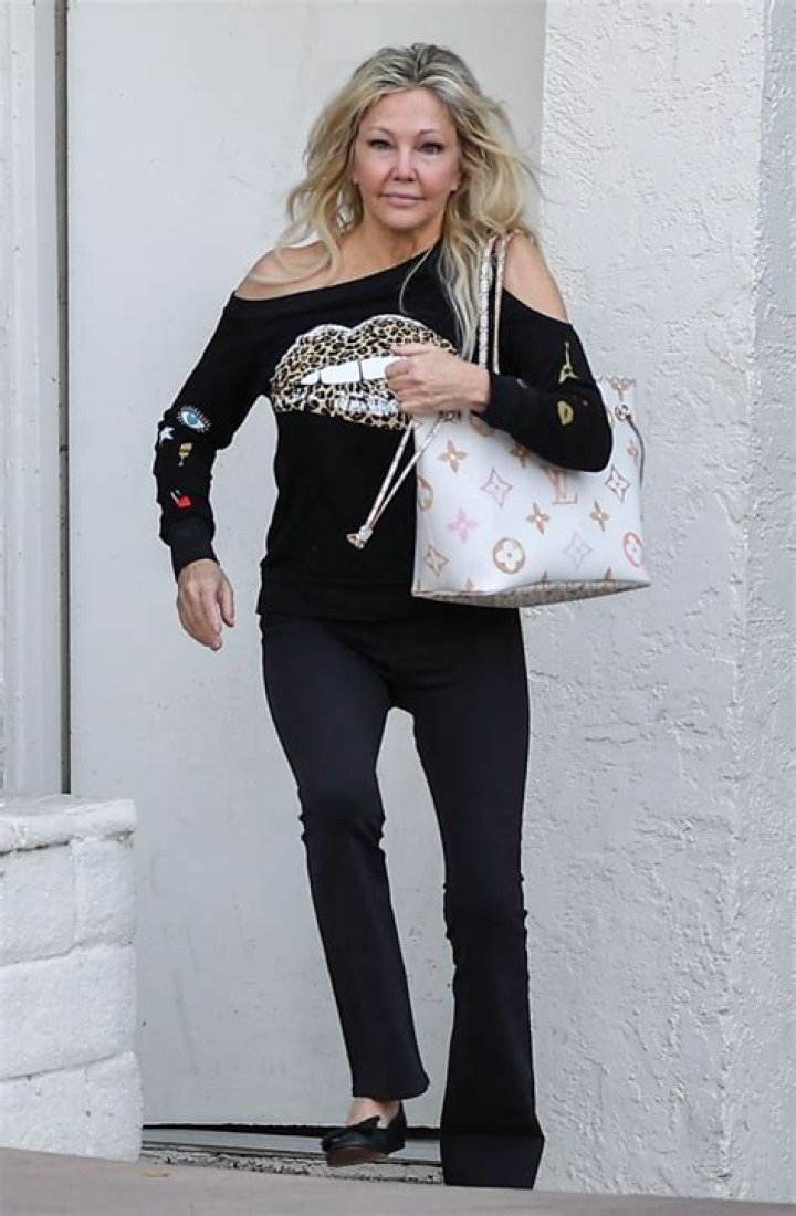 Heather Locklear out and about