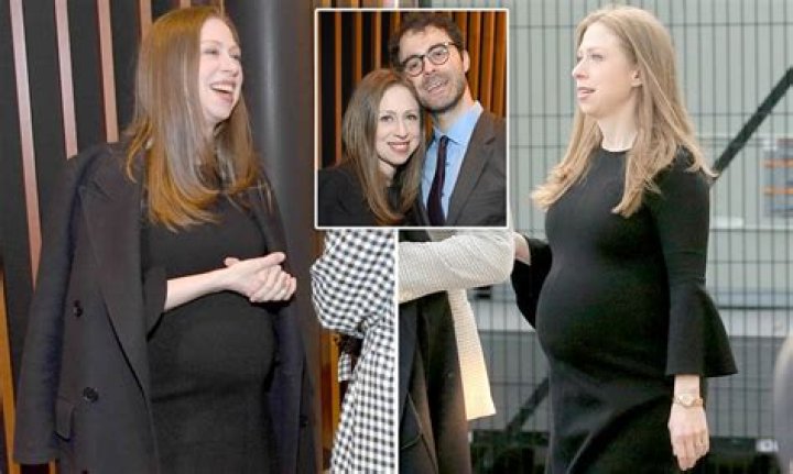 Heavily Pregnant Chelsea Clinton shows her Belly Bump while out for a business meeting with a friend in New York City this morning. Clinton is expecting her third baby with husband Marc Mezvinsky (Not Pictured). Pictured: Chelsea Clinton Ref: SPL5103499 120719 NON-EXCLUSIVE Picture by: Elder Ordonez / SplashNews.com Splash News and Pictures Los Angeles: 310-821-2666 New York: 212-619-2666 London: 0207 644 7656 Milan: 02 4399 8577 World Rights, No Portugal Rights