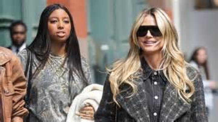 Heidi Klum With Daughter Lou