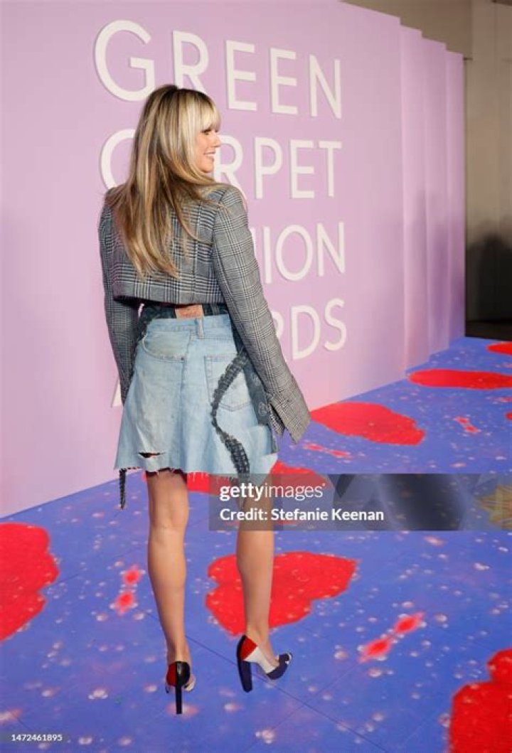 Heidi KlumGreen Carpet Fashion Awards, Arrivals, Los Angeles, California, USA - 09 Mar 2023