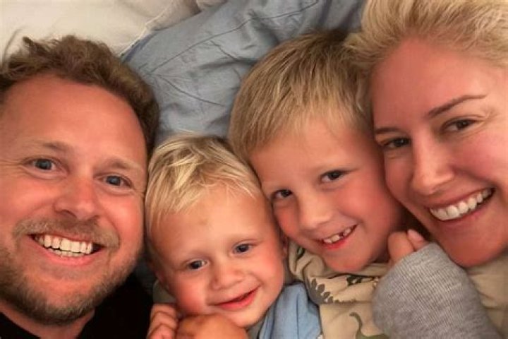 Heidi Montag and Spencer Pratt with their son Gunner